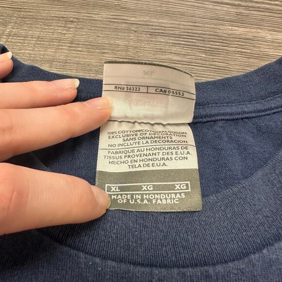 Vintage Y2K Nike Dallas Mavericks Make Some Noise Blue Men XL Basketball T-Shirt - Picture 6 of 9